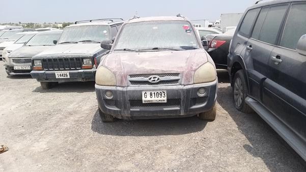 hyundai tucson 2006 kmhjm81b86u383304