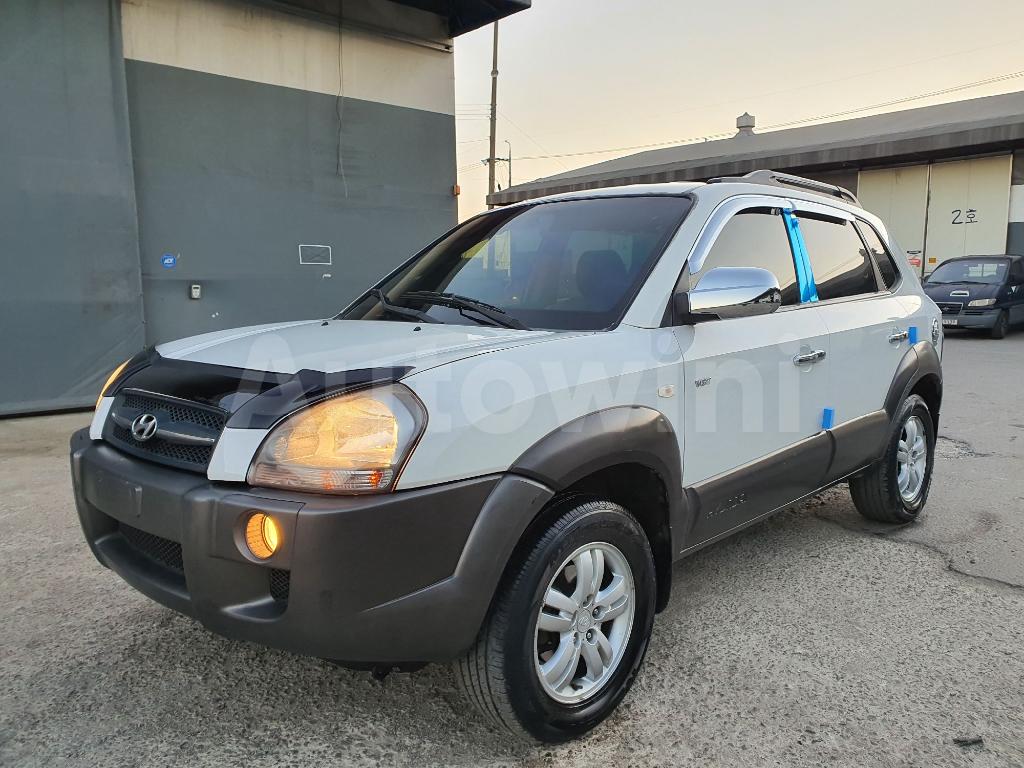 hyundai tucson 2006 kmhjn81vp6u420512