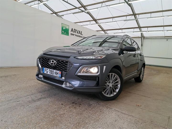 hyundai kona 2019 kmhk3817gku336829