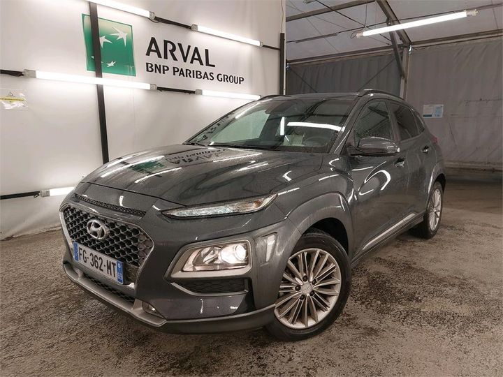 hyundai kona 2019 kmhk3817gku355350