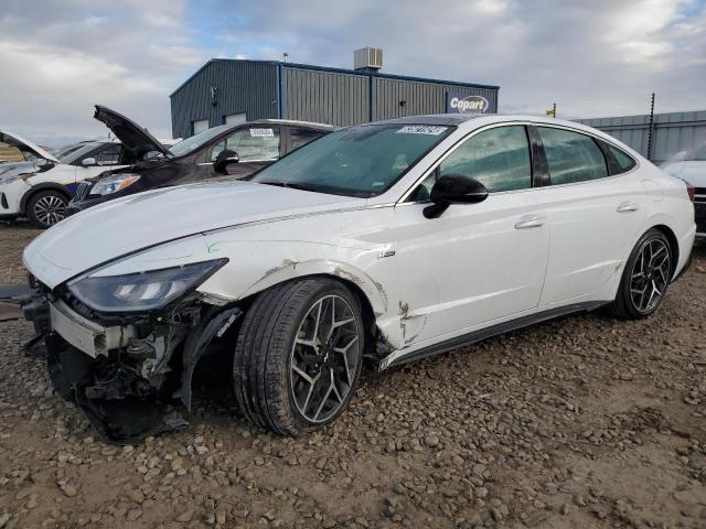 hyundai sonata n l 2023 kmhl14jc5pa257147