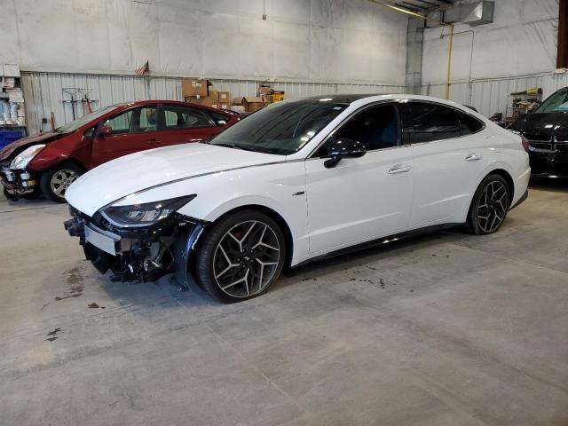 hyundai sonata n l 2023 kmhl14jc5pa257617