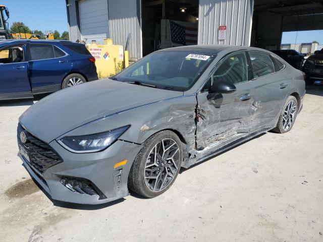 hyundai sonata n l 2023 kmhl14jc7pa262849