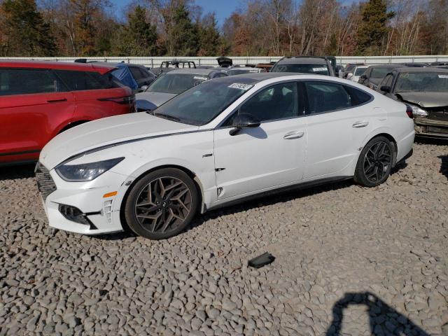 hyundai sonata n l 2023 kmhl14jc8pa261130