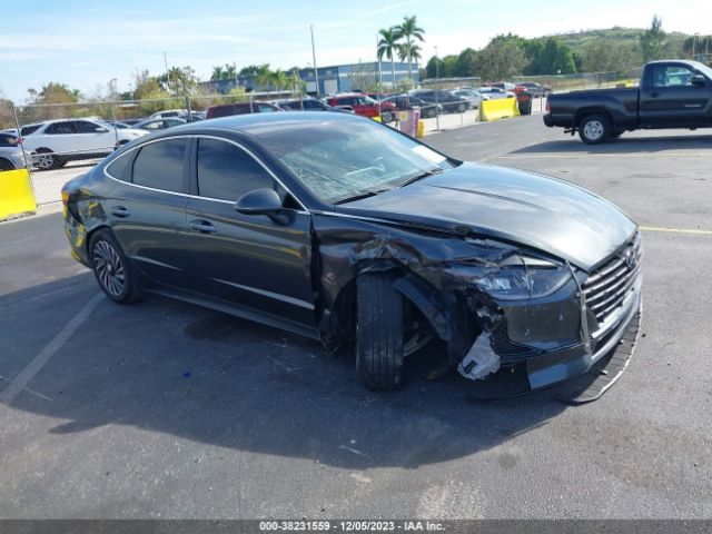 hyundai sonata hybrid 2022 kmhl34jj0na047125