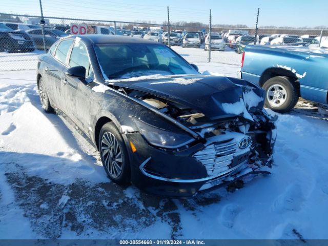 hyundai sonata hybrid 2022 kmhl34jj9na051612