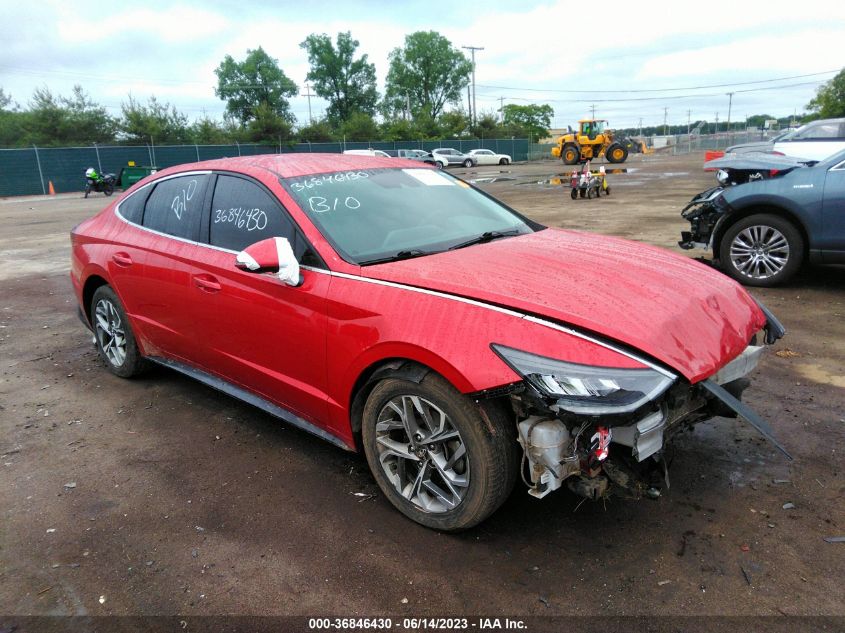 hyundai sonata 2021 kmhl64ja2ma151928