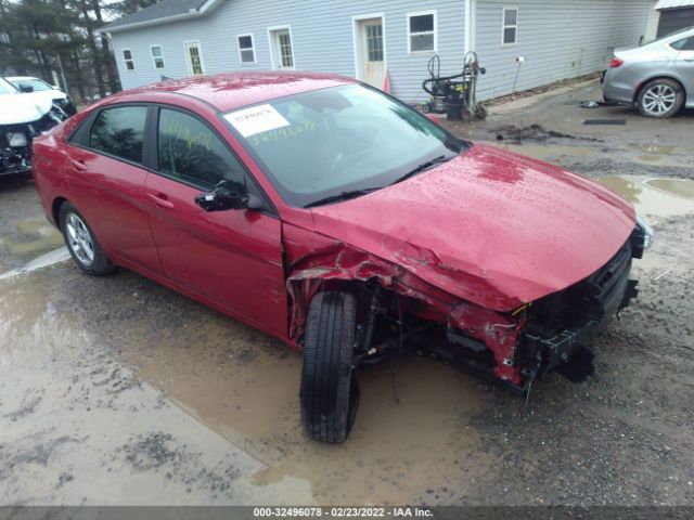 hyundai elantra 2021 kmhll4ag6mu154438