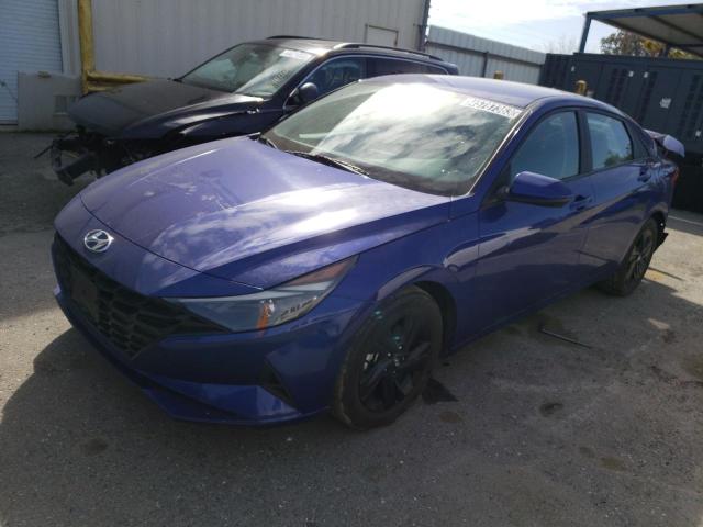 hyundai elantra 2021 kmhlm4ag3mu195042