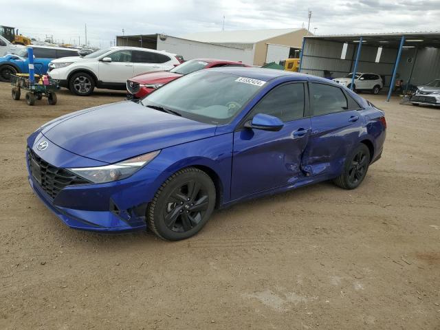 hyundai elantra 2021 kmhlm4ag4mu065190