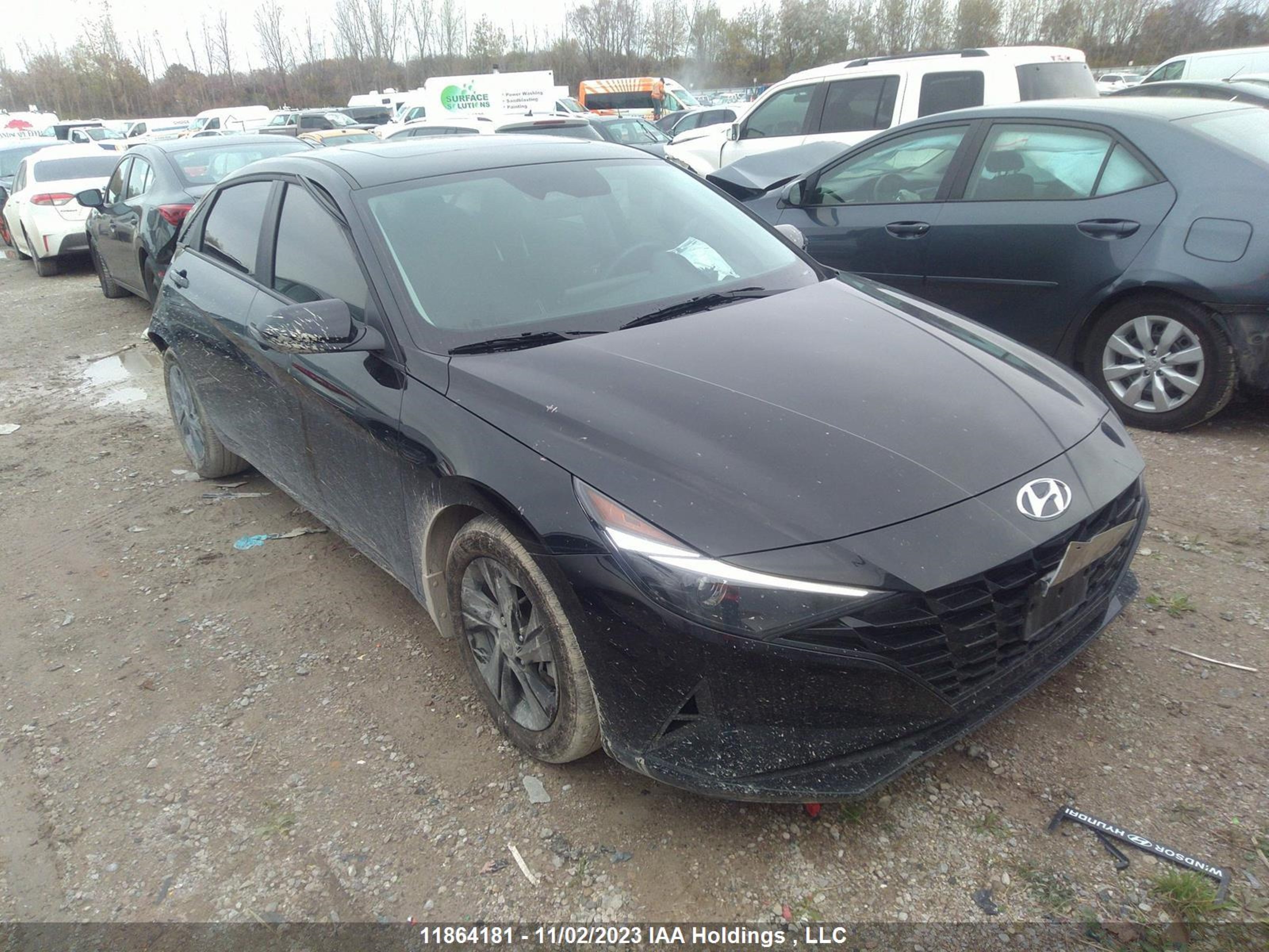 hyundai elantra 2023 kmhlm4ag4pu380396