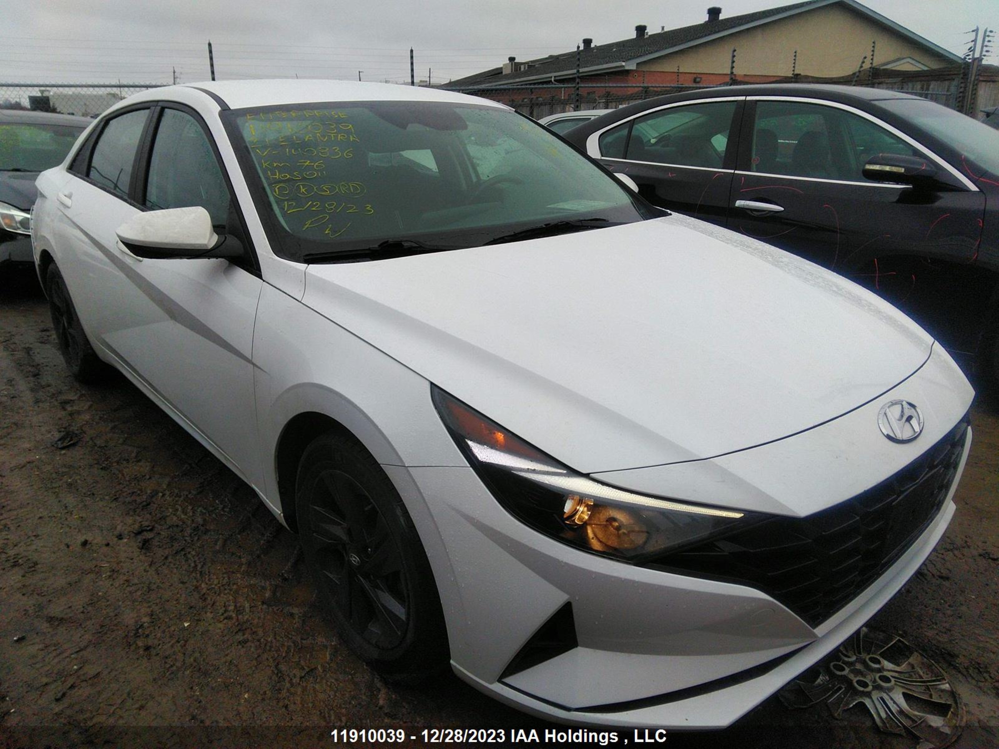 hyundai elantra 2021 kmhlm4ag7mu140836