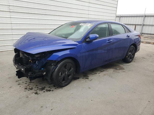 hyundai elantra se 2021 kmhlm4ag7mu195044