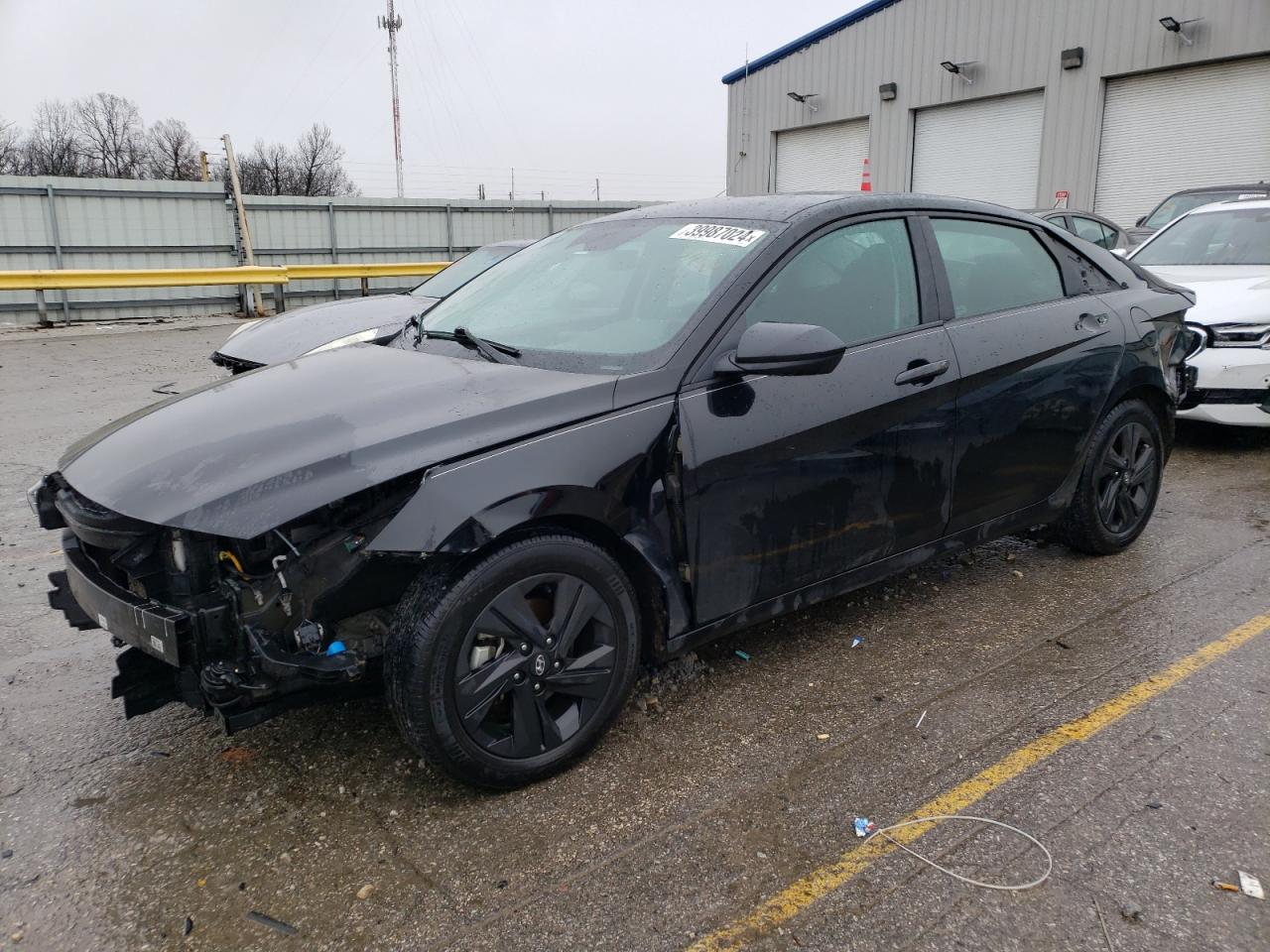 hyundai elantra 2021 kmhlm4agxmu070247