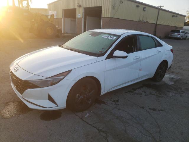 hyundai elantra 2021 kmhlm4aj4mu008385