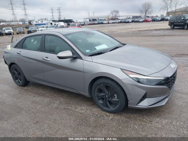 hyundai elantra hybrid 2021 kmhlm4aj8mu011984