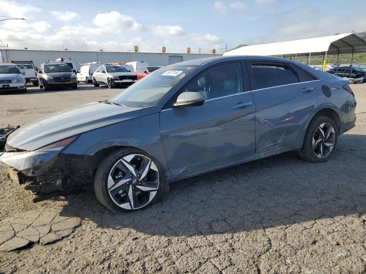 hyundai elantra 2021 kmhln4ag1mu179242