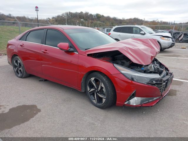 hyundai elantra 2021 kmhln4ag2mu179394