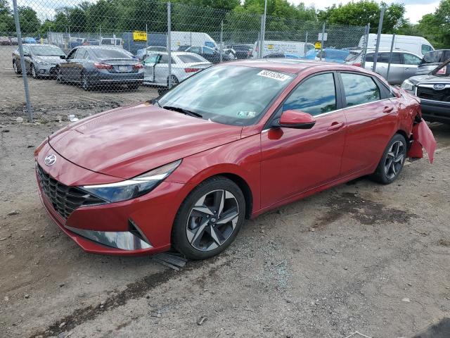 hyundai elantra 2021 kmhln4ag6mu180239