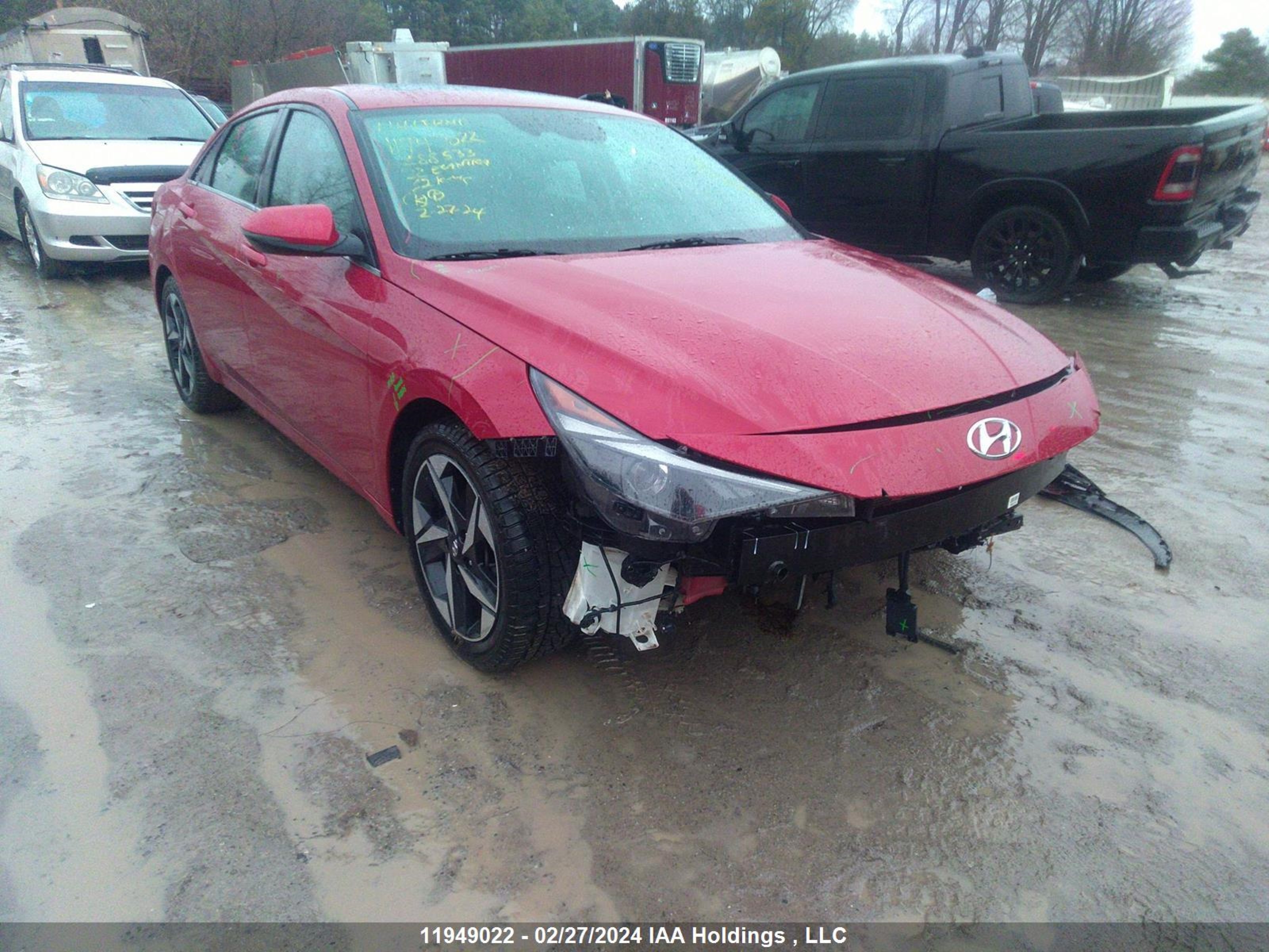 hyundai elantra 2022 kmhln4ag7nu288533