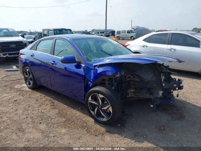 hyundai elantra hybrid 2023 kmhln4aj0pu046665