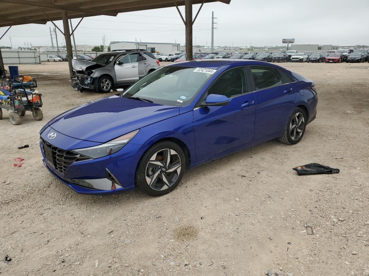 hyundai elantra 2021 kmhln4aj3mu008987