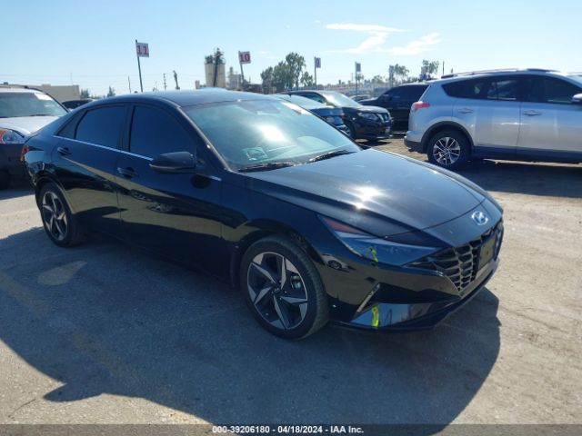 hyundai elantra hybrid 2023 kmhln4aj6pu051238