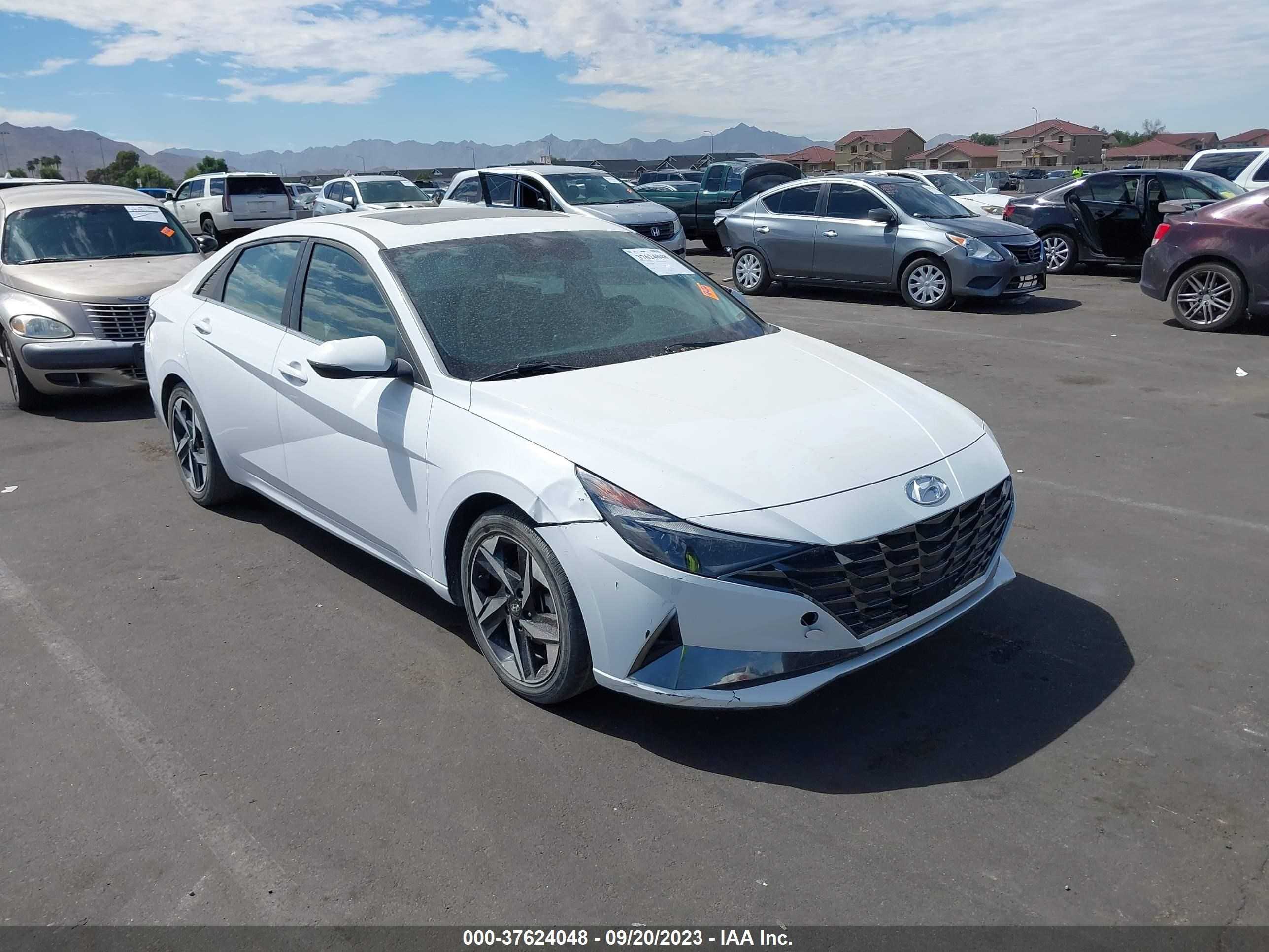 hyundai elantra li 2021 kmhln4aj7mu004697