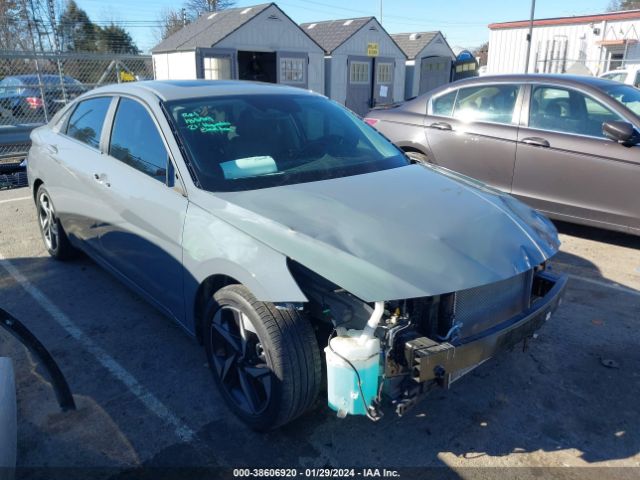 hyundai elantra hybrid 2021 kmhln4aj7mu005512