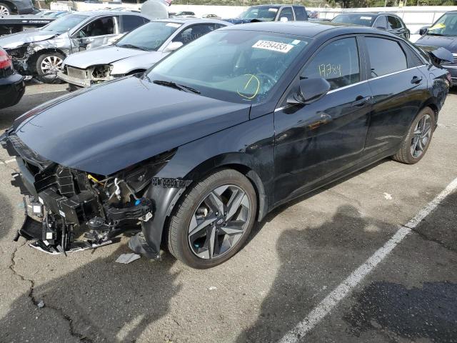 hyundai elantra li 2022 kmhln4aj7nu016351