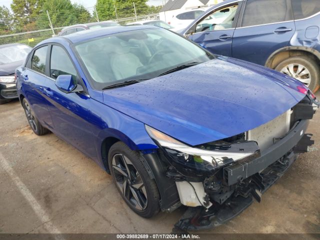 hyundai elantra hybrid 2023 kmhln4aj7pu082966