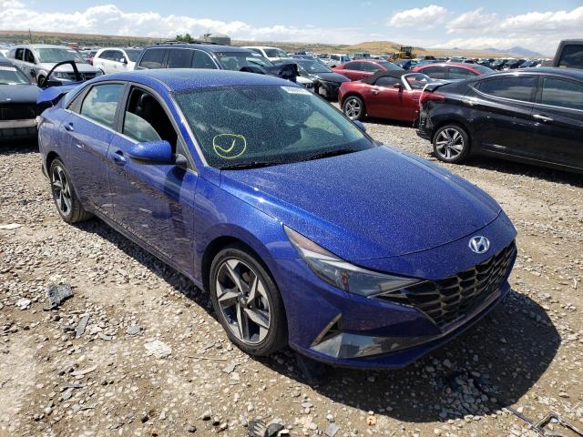 hyundai elantra li 2021 kmhln4aj9mu007262