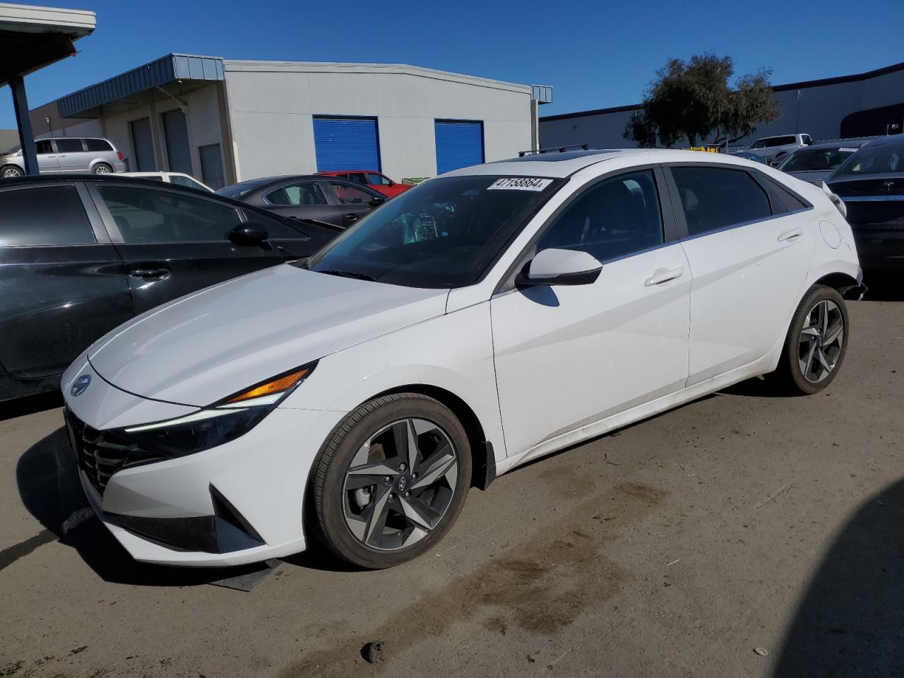 hyundai elantra 2023 kmhln4aj9pu051427