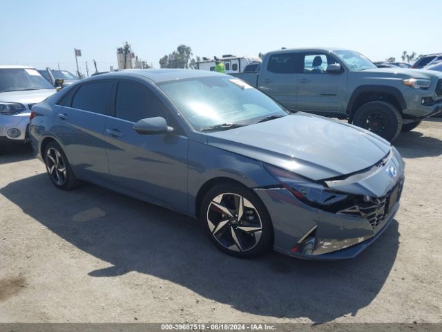 hyundai elantra 2021 kmhlp4ag7mu170233