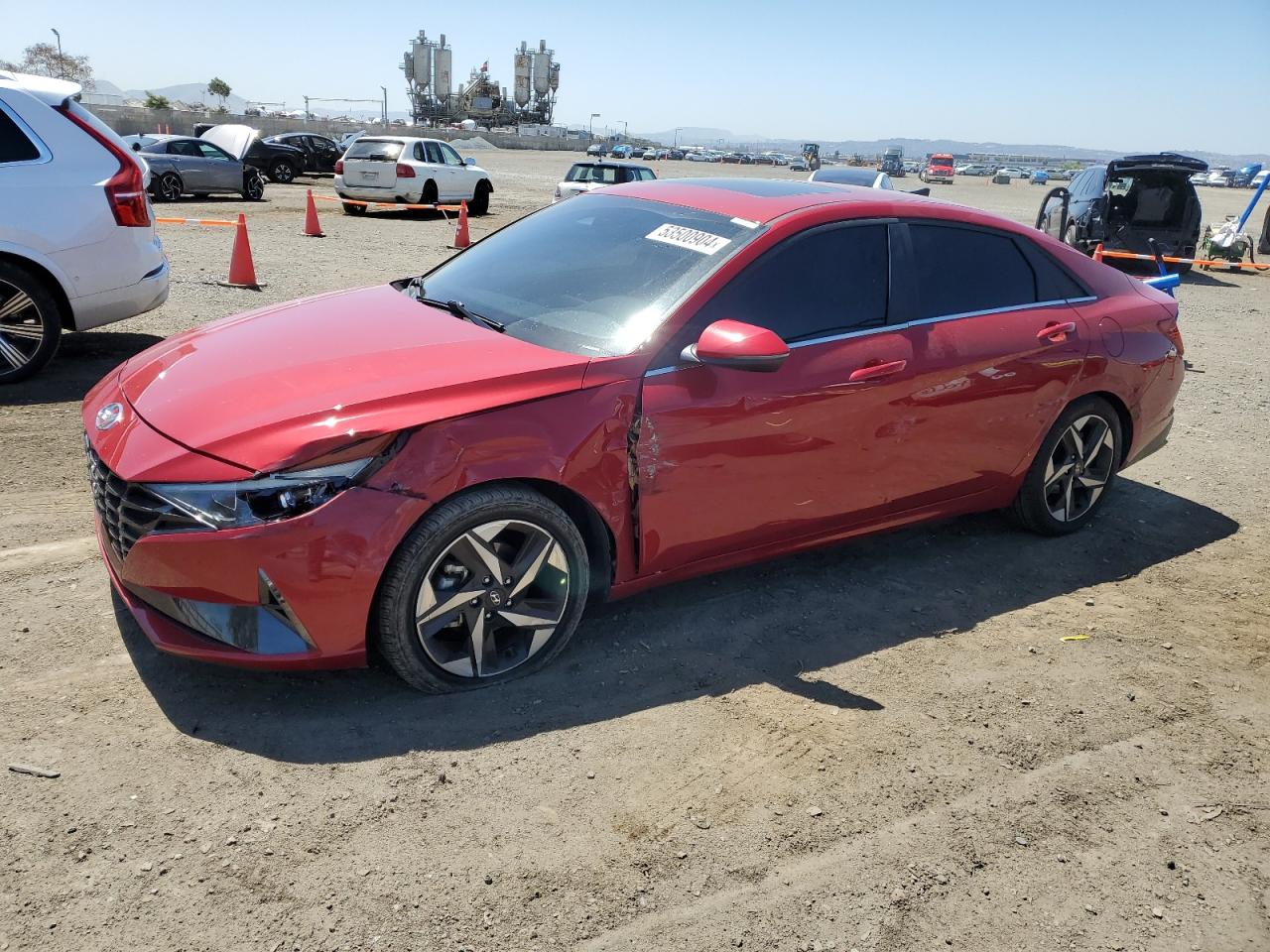 hyundai elantra 2023 kmhlp4ag7pu400342