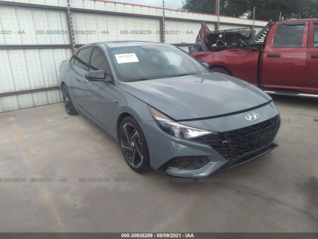 hyundai elantra 2021 kmhlr4af1mu175168