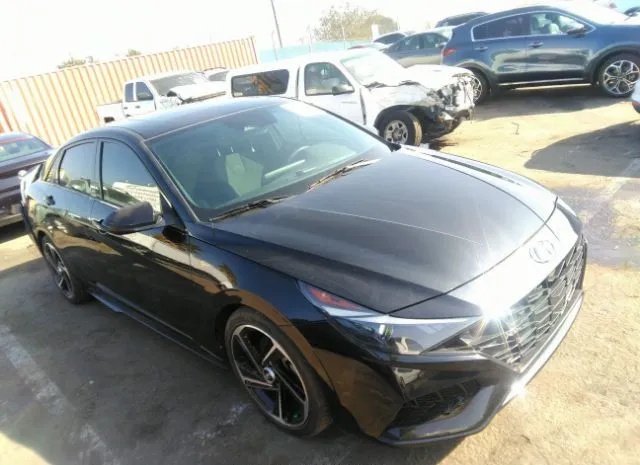 hyundai elantra 2021 kmhlr4af3mu106515