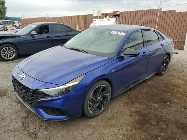 hyundai elantra 2021 kmhlr4af5mu146708