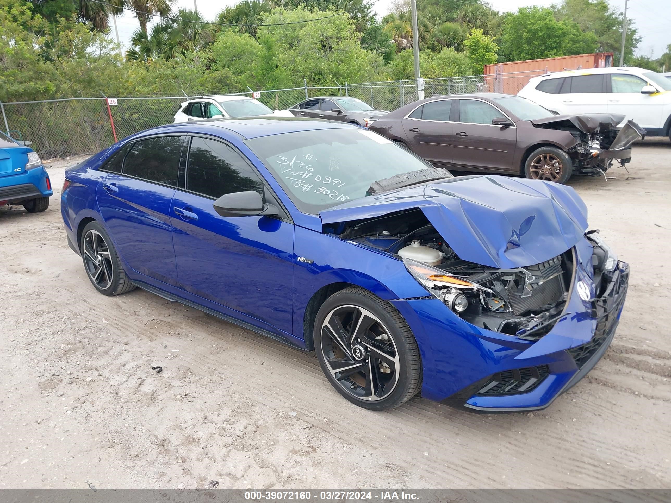 hyundai elantra 2022 kmhlr4af6nu340391