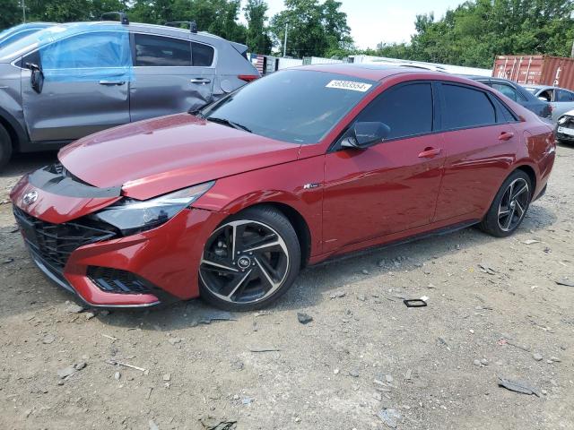 hyundai elantra n 2023 kmhlr4af6pu592287