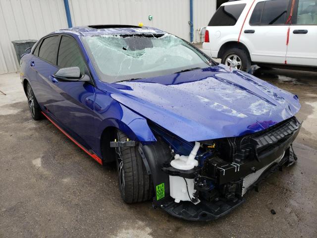 hyundai elantra n 2022 kmhlw4ak0nu002393