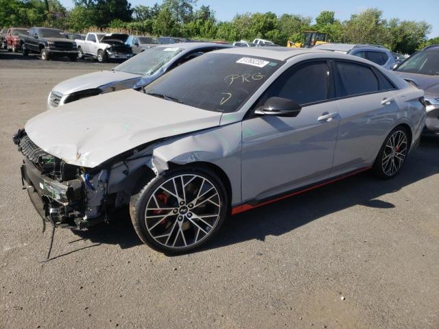 hyundai elantra n 2023 kmhlw4ak6pu009562