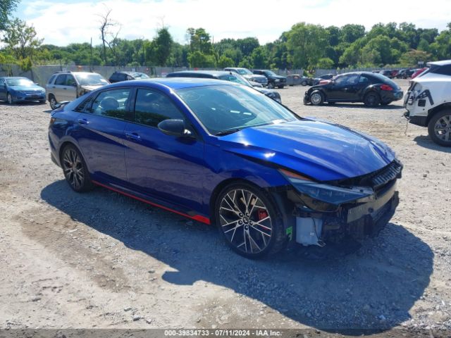 hyundai elantra n 2023 kmhlw4ak9pu009376