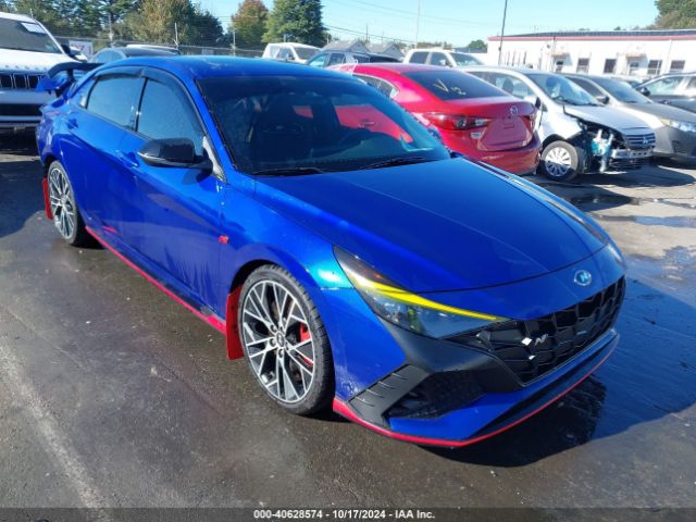 hyundai elantra n 2022 kmhlw4akxnu006953