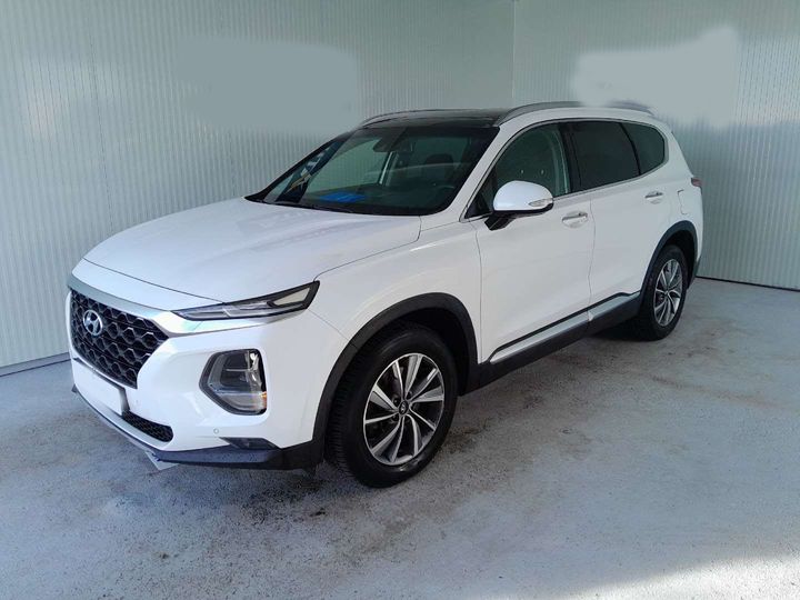 hyundai santa fe 2019 kmhs381cblu216842