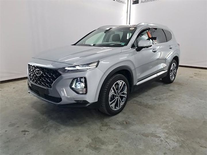 hyundai santa fe diesel - 2019 2018 kmhs381cdku043937