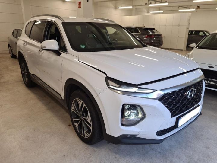 hyundai santa fe 2019 kmhs381cdku092747