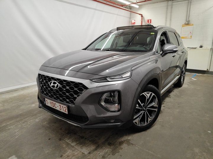 hyundai santa fe '18 2020 kmhs381cdlu294300