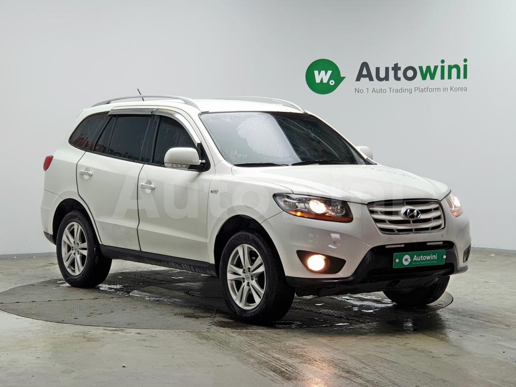 hyundai santafe the style 2010 kmhsj81ubau584643