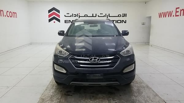 hyundai santa fe 2014 kmhst81c3eu165074